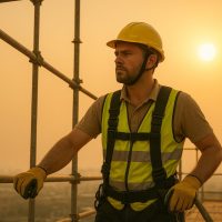 HSE heatwave rules scaffolding